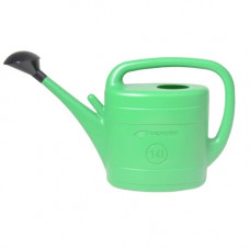 GIETER KUNSTSTOF GROEN, MET BROES, 14L. GIETER KUNSTSTOF GROEN, MET BROES, 14L.