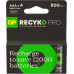 GP OPLAADBAAR RECYKO+ PRO 4 X AAA 800MAH 1.2V