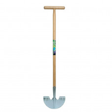 GRASKANTSTEKER VERZINKT, MET T-STEEL 85CM -MM-