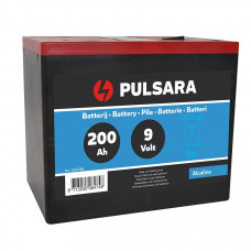 PULSARA HIGH PERFORMANCE ALKALINE BATTERIJ 9V/200AH BIG BOX PULSARA HIGH PERFORMANCE ALKALINE BATTERIJ 9V/200AH BIG BOX