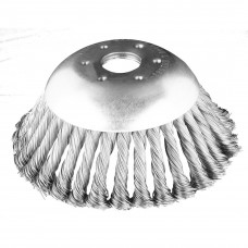 ONKRUIDBORSTEL 150MM GROF HOOGWAARDIGE STAAL DRADEN MET STERKE VERBINDING, LANGE LEVENSDUUR ONKRUIDBORSTEL 150MM GROF HOOGWAARDIGE STAAL DRADEN MET STERKE VERBINDING, LANGE LEVENSDUUR