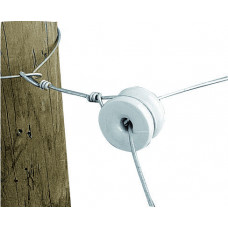 GALLAGHER PORSELEINEN ROL HOEKISOLATOR WIT (6 STUKS)