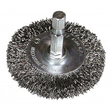RONDBORSTEL 100X0.3 MET 1/4"ZESKANT STIFT MET GEGOLFD STAALDRAAD
