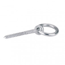 MUURRING VERZINKT, HOUTSCHROEF 10MM (2 STUKS)