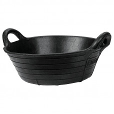 RUBBER VOERBAK, ZWART 11L