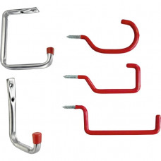 SET VERSCHILLENDE WANDHAKEN 10-DELIG SET VERSCHILLENDE WANDHAKEN 10-DELIG