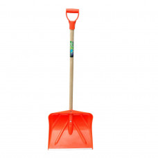 SNEEUWSCHOP -MM- ORANJE KUNSTSTOF 45CM + D-STEEL SNEEUWSCHOP -MM- ORANJE KUNSTSTOF 45CM + D-STEEL