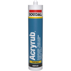 SOUDAL ACRYRUB GRIJS 310 ML SOUDAL ACRYRUB GRIJS 310 ML