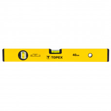 WATERPAS 40CM TYPE 500 2 LIBELLEN, ALUMINIUM BODY
