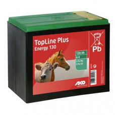 AKO ZINK KOOLSTOF DROGE BATTERIJ 9 V, 130 AH