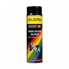 MOTIP LAK ZWART HOOGGLANS 500 ML MOTIP LAK ZWART HOOGGLANS 500 ML