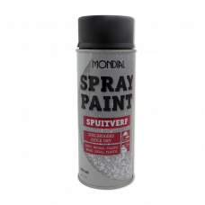 SPRAY PAINT RAL 9005 MAT ZWART SPRAY PAINT RAL 9005 MAT ZWART