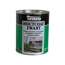 TENCO HOUTCOAT ZWART 1LTR !