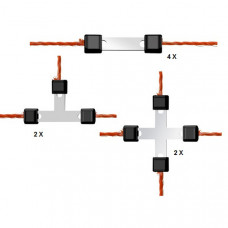 AKO DRAAD REPARATIESET LITZCLIP VERZINKT 8-DELIG AKO DRAAD REPARATIESET LITZCLIP VERZINKT 8-DELIG