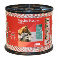 AKO TOPLINE PLUS SCHRIKDRAAD WIT/ROOD 9X0.30 TRICOND, 1000M AKO TOPLINE PLUS SCHRIKDRAAD WIT/ROOD 9X0.30 TRICOND, 1000M