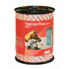 AKO TOPLINE PLUS SCHRIKDRAAD WIT/ROOD 9X0.30 TRICOND, 400M AKO TOPLINE PLUS SCHRIKDRAAD WIT/ROOD 9X0.30 TRICOND, 400M