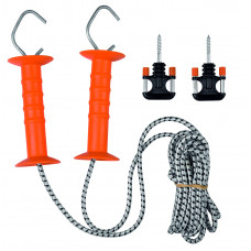 GALLAGHER DOORGANGSSET ELASTISCH CORD WIT 6,5/11M GALLAGHER DOORGANGSSET ELASTISCH CORD WIT 6,5/11M