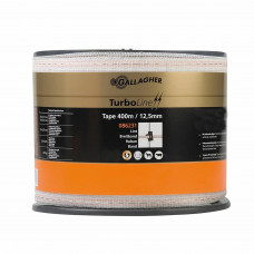 GALLAGHER TURBOLINE LINT 12,5MM WIT 400M GALLAGHER TURBOLINE LINT 12,5MM WIT 400M