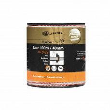 GALLAGHER TURBOSTAR LINT 40MM WIT 100M GALLAGHER TURBOSTAR LINT 40MM WIT 100M