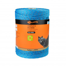 GALLAGHER VIDOFLEX 9 TURBOLINE BLAUW 1000M GALLAGHER VIDOFLEX 9 TURBOLINE BLAUW 1000M