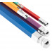 INBUSSET 1,5-10MM, GEKLEURD DIN 911, ISO 2936,SNCM-V STAAL, TUV M+T