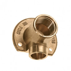 BONFIX MUURPLAAT, MESSING, LAAG, BIDR X CAP, ½" X 12 MM BONFIX MUURPLAAT, MESSING, LAAG, BIDR X CAP, ½" X 12 MM
