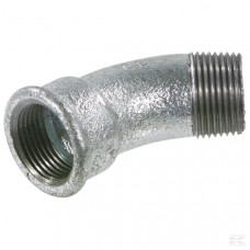 BOCHT 45° VERZ. BI/BU 3/4" BOCHT 45° VERZ. BI/BU 3/4"