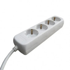 TAFELCONTACTDOOS 4V + RA 1,5 METER 3X1.5MM² WIT TAFELCONTACTDOOS 4V + RA 1,5 METER 3X1.5MM² WIT