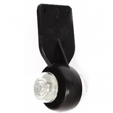 MARKERINGS-BREEDTELAMP 12/24V LED ROND MET STEUN MARKERINGS-BREEDTELAMP 12/24V LED ROND MET STEUN