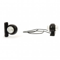 MARKERINGS-BREEDTELAMP LED ROND KORT 12/24V MARKERINGS-BREEDTELAMP LED ROND KORT 12/24V