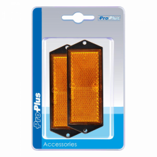 REFLECTOR 90X40MM ORANJE (2) BLISTER REFLECTOR 90X40MM ORANJE (2) BLISTER