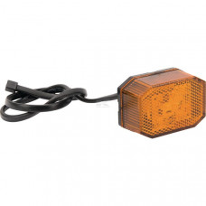 BREEDTELICHT ACHTHOEKIG LED AMBER