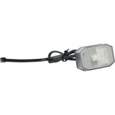BREEDTELICHT ACHTHOEKIG LED WIT
