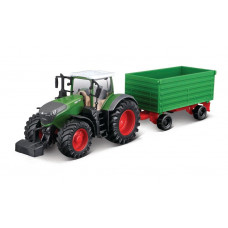 BBURAGO FENDT 1050 VARIO TRACTOR + 2 AXLE TRAILER BBURAGO FENDT 1050 VARIO TRACTOR + 2 AXLE TRAILER
