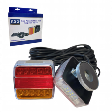 LED ACHTERLICHTSET MAGNEET 12-24V ORANJE/ROOD/ROOD 12M LED ACHTERLICHTSET MAGNEET 12-24V ORANJE/ROOD/ROOD 12M