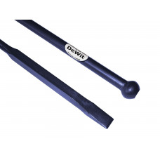 STOOTIJZER 1400MM MET 40CM VIERKANT KNOP EN BEITEL, *DEWIT* STOOTIJZER 1400MM MET 40CM VIERKANT KNOP EN BEITEL, *DEWIT*