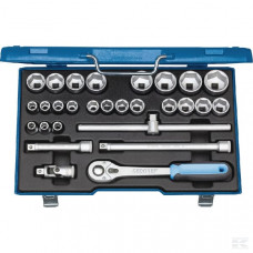 DOPSLEUTELSET 1/2" 28-T DOPSLEUTELSET 1/2" 28-T