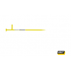 ORIT DRAADPEN MET L-KOP 400 MM RAL 1021 ORIT DRAADPEN MET L-KOP 400 MM RAL 1021