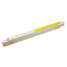 DUIMSTOK 2MTR WIT/GEEL, EG IJKNORM KLASSE 2
