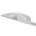 GRADENBOOG 200MM 0-180 GRADEN, 0-100MM, RVS