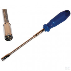 SLANGKLEM SLEUTEL, FLEXIBEL, 6-KANT, 7MM, 250MM, ABA SLANGKLEM SLEUTEL, FLEXIBEL, 6-KANT, 7MM, 250MM, ABA