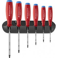 SCHROEVENDRAAIERSET TX 6-DELIG SWISSGRIP INCLUSIEF WANDHOUDER IN DOOS SCHROEVENDRAAIERSET TX 6-DELIG SWISSGRIP INCLUSIEF WANDHOUDER IN DOOS
