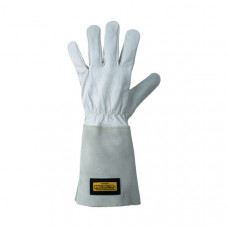 LASHANDSCHOENEN GRIJS LEER, MAAT 11/2XL PROTECT