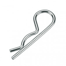 BORGVEER ENKEL, VERZINKT, 2MM (2 STUKS)