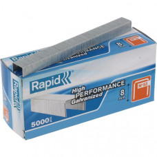 NIETEN, TYPE 53, BREEDTE 11.3MM, LENGTE 8MM, GEGALVANISEERD, 5000 STUKS, RAPID NIETEN, TYPE 53, BREEDTE 11.3MM, LENGTE 8MM, GEGALVANISEERD, 5000 STUKS, RAPID