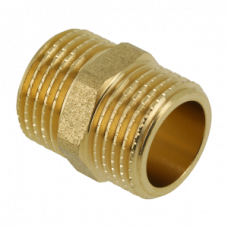 BONFIX DRAAD MESSING DUBBELE NIPPEL 1/4" BUITEN 1ST BONFIX DRAAD MESSING DUBBELE NIPPEL 1/4" BUITEN 1ST