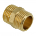 BONFIX DRAAD MESSING DUBBELE NIPPEL 3/8" BUITEN 1ST BONFIX DRAAD MESSING DUBBELE NIPPEL 3/8" BUITEN 1ST