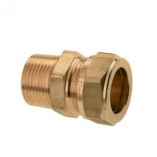 BONFIX DRAADKOPPELING, MESSING, BU.DR. X KNEL, ½" X 22 MM BONFIX DRAADKOPPELING, MESSING, BU.DR. X KNEL, ½" X 22 MM