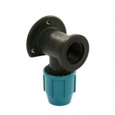 UNIFIT MUURPLAAT, KUNSTSTOF, KLEM X BIDR, 10 BAR, 16 MM X ½" UNIFIT MUURPLAAT, KUNSTSTOF, KLEM X BIDR, 10 BAR, 16 MM X ½"