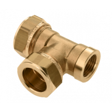 T-STUK, KNELKOPPELING, 15MM X 15MM X 1/2" BI, MESSING, BONFIX T-STUK, KNELKOPPELING, 15MM X 15MM X 1/2" BI, MESSING, BONFIX